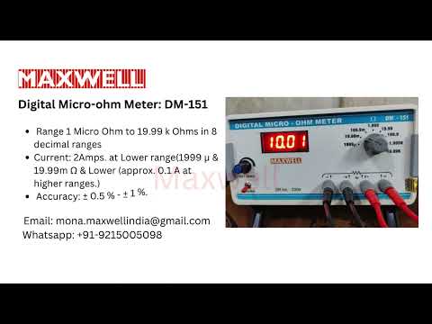 Micro Ohm Meter