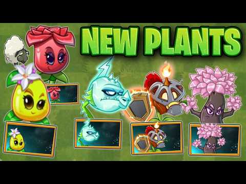 NEW Upcoming Plants in Plants Vs Zombies 2! - PvZ2 New Plants