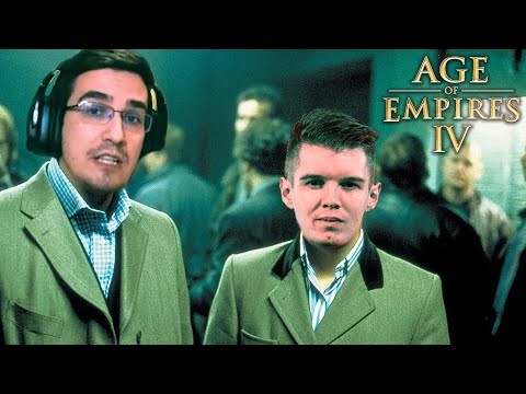 Beasty & MarineLord vs Anotand & Bee in 2v2 AOE4...