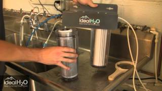 Ideal H2O - 10 Inch Dechlorinator - Replace Coconut Carbon Filter