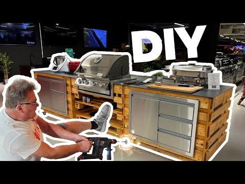 Bau dir deine Traum-Outdoorküche selber! DIY-Anleitung für das ultimative Grill-Erlebnis zuhause