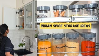 Indian Spice Storage Ideas|| Efficient HYGIENIC & Fresh way to keep your Spices| #BorosilFinds