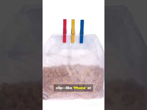 The Bread Bag Clip Label Hack!