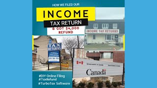 How We Filed our Income Tax Return & Got $4000 Refund | DIY TurboTax