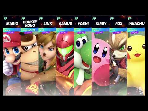 Super Smash Bros Ultimate Amiibo Fights   Request #8553 All Star battle