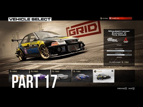 GRID 2019 (PC) Walkthrough Part 17 Mitsubishi Lancer Evolution VI [No Commentary] (1080 HD)
