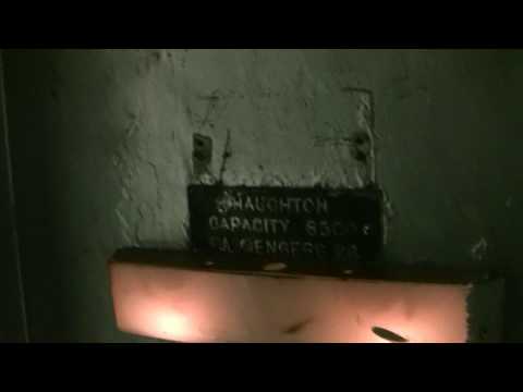 Classic Haughton freight elevator @ 90 Canal St. in Rochester, NY.