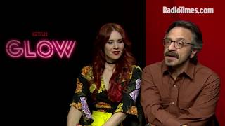 GLOW Stars Kate Nash and Marc Maron video