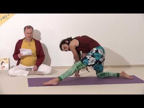 Parivritta Baddha Parighasana - Asana Lexikon 996