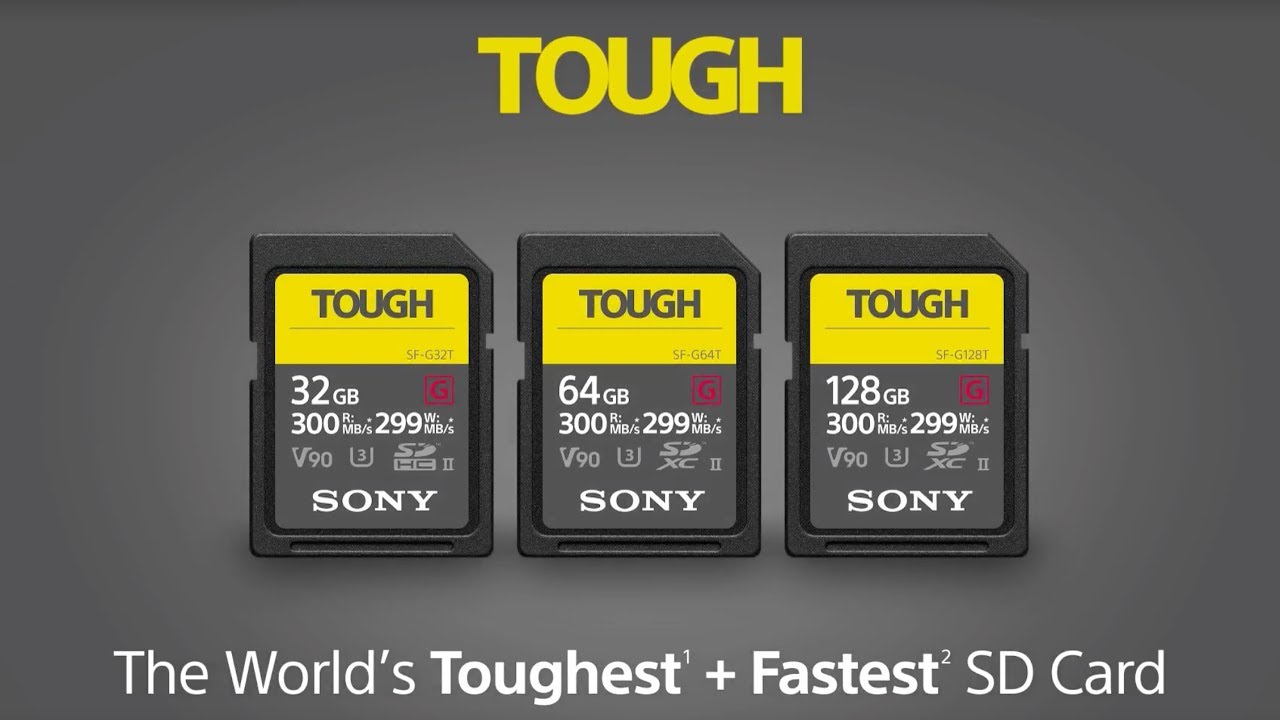 Sony Carte SDXC Tough UHSII V90 128 GB