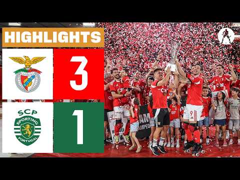 Benfica vs Sporting (3-1) | HIGHLIGHTS FINAL PLAY ...
