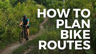 How to use Strava, Komoot and Google Maps for Bike Routes // Planning Adventure Rides
