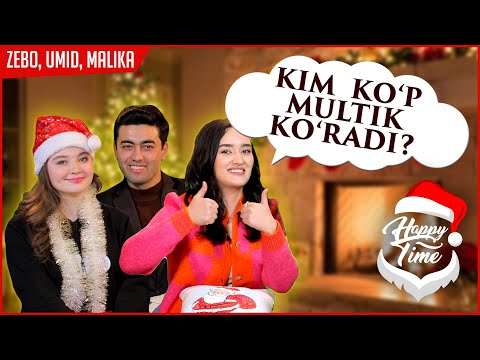 Zebo Raximova, Umid Vinees va LiikaXO nimani talashishdi? 🎅🏻 #HappyTime 2022-yildagi 11-soni