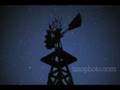 Panning Timelapse Of A Windmill At Night With Stars