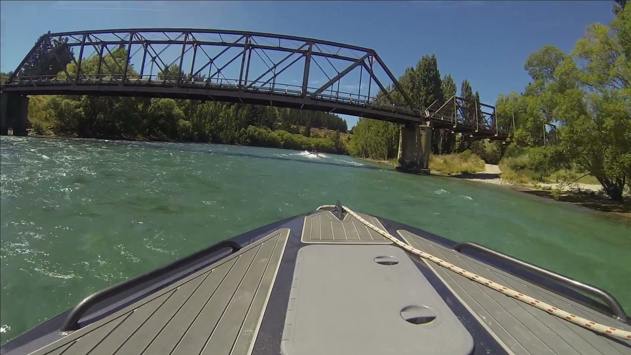 Dive into virtual Jet Boating adventure on the Clutha River.