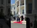 The President and First Lady welcome The King and Queen to Washington DC.