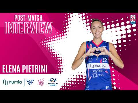 Elena Pietrini | Post match interview vs Omag-Mt San Giovanni in Marignano