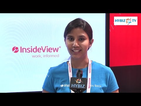 Ruheena Insideview Tecnologies At NASSCOM Product Conclave 2015 - Hybiz.tv