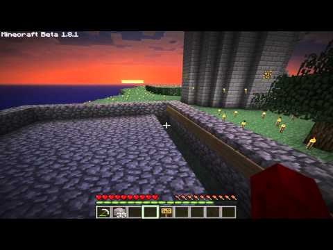 silverkill95 - Minecraft Skyblock Survival + Alchemy  -  Ep21  The auto farm tower pt1 Collection area