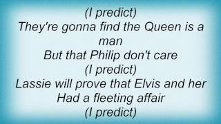 Sparks - I Predict Lyrics