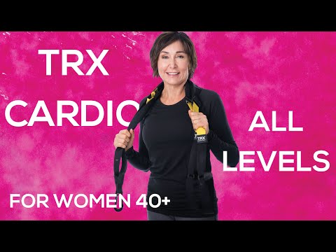 TRX Sweat & Stretch Cardio Workout for Women Over 40 [LOW OR HIGH IMPACT]