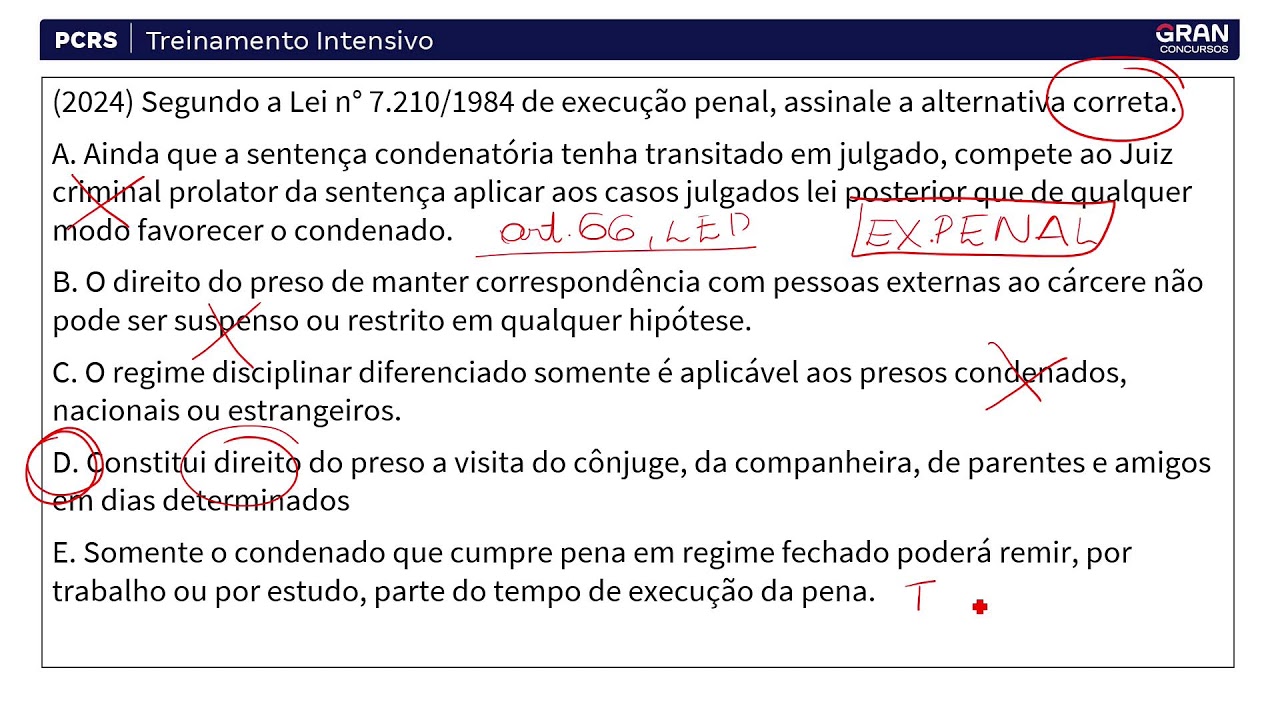 Treinamento Intensivo - PC RS Inspetor e Escrivão com Bruna Souza