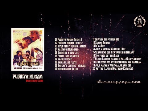 Pudhiya Mugam BGMs | An A.R.Rahman Musical