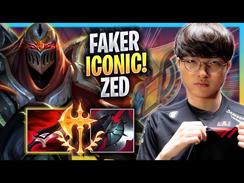 FAKER BRINGS BACK HIS ICONIC ZED! - T1 Faker Plays Zed MID vs Cassiopeia! | Season 2023