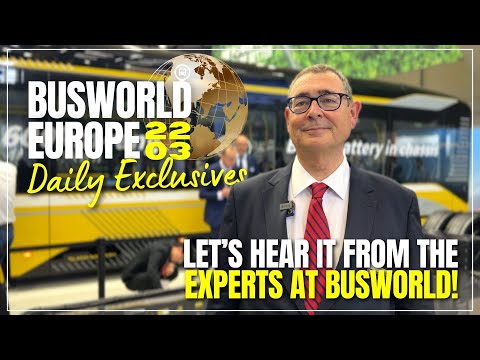 Busworld Daily Exclusives | DAY 2 | Let's Hear From The Experts at Busworld Europe |
