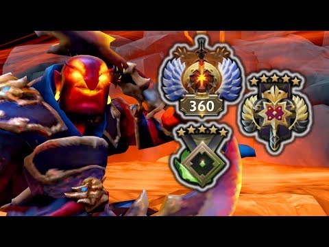 Skill Level of Ember Spirit at 3 Different Ranks - Replay Analysis