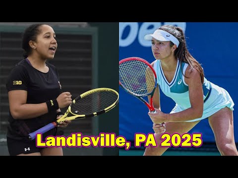 Ayana Akli vs Petra Marcinko | ITF Landsville, PA 2025