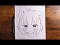 How to Draw Anime girl | Drawing step by step