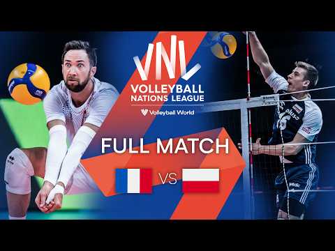 🇫🇷 FRA vs. 🇵🇱 POL - Full Match | Men's VNL 2021