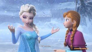 Kingdom Hearts 3 MOVIE  Disneys Frozen (HIGH FRAME