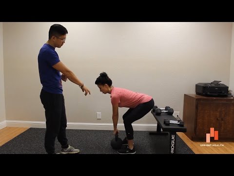 How to pick things up from the floor safely / the deadlift