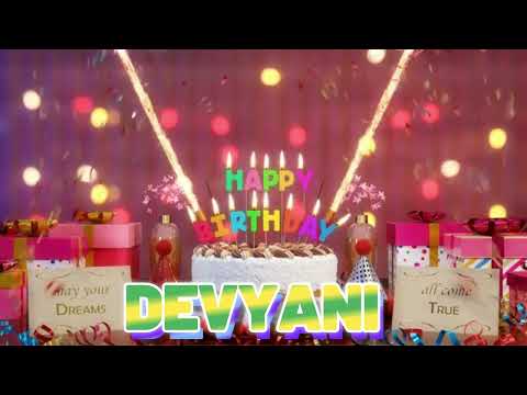 DEVYANI Happy Birthday Song with Names 🌟 Happy Birthday to You