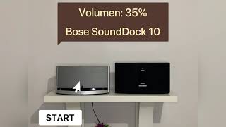 Bose Soundtouch 30 III vs Bose Sounddock 10 | Prueba de sonido | Audio Test | Parte 1 |