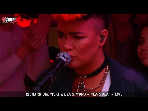 Richard Orlinski & Eva Simons - Heartbeat - Live - C’Cauet sur NRJ