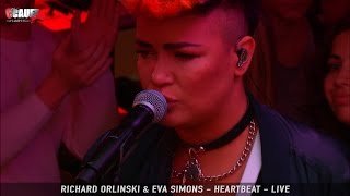 Richard Orlinski & Eva Simons - Heartbeat - Live - C’Cauet sur NRJ