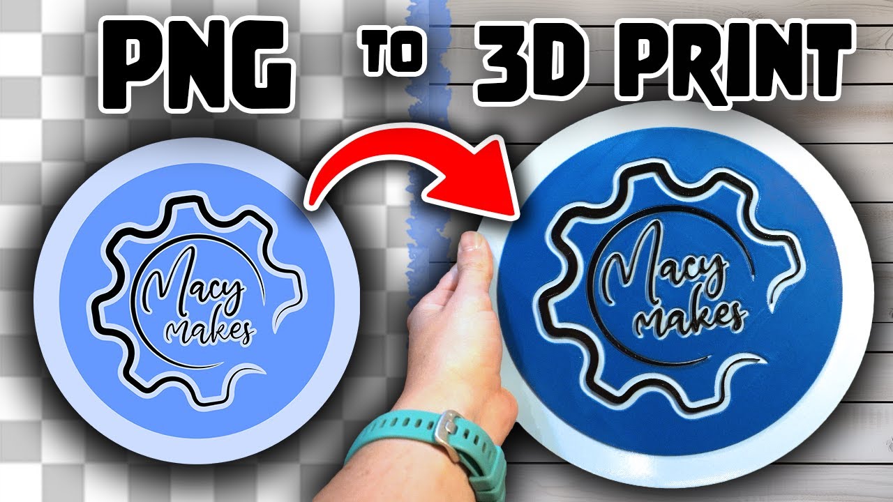 How I 3d Print a Logo - Detailed Walkthrough