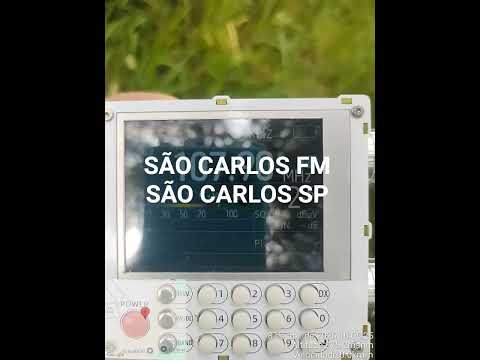 SÃO CARLOS FM 107,9 MHz SÃO CARLOS SP / ESCUTA EM SÃO SEBASTIÃO DO PARAÍSO MG