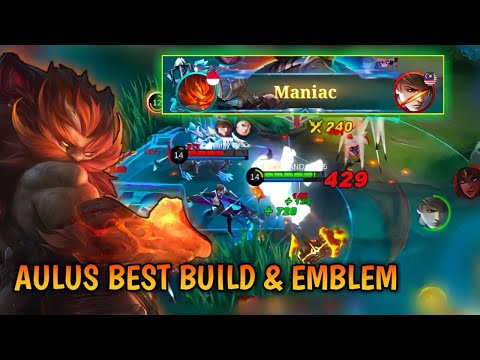 Aulus Maniac!! Hyper Aulus Best Build and Emblem 2022