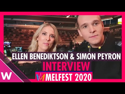 Ellen Benediktson & Simon Peyron  ”Surface” | Melodifestivalen 2020 Andra Chansen (INTERVIEW)