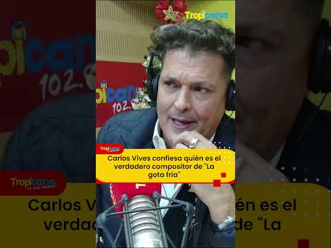 Carlos Vives: Composer of La Gota Fría