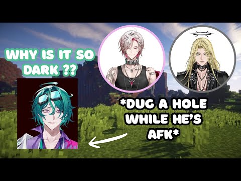 Liron & Ash pranking Elias in Minecraft  [FIRST STAGE PRODUCTION EN]