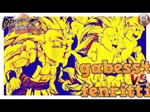 DBFZ gabess4 vs fenritti - (Nappa, Broly, GokuGT) vs (GokuUI, Gotenks, GokuGT)