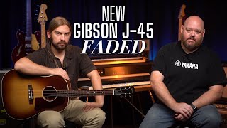 Video thumbnail for Gibson 50's J-45 Faded | A New Satin Spin on the Classic Workhorse Acoustic by Alamo Music Center