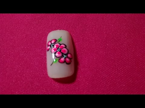 Decoración De Uñas Flores Nail Art- Flowers Nail Art -3 Flores En Una |Nail Art |Nailslucerocordoba