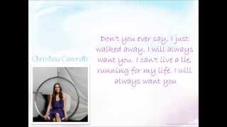 &quot;Wrecking Ball&quot; by Miley Cyrus cover by CIMORELLI lyrics
