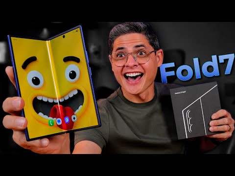 THE BEST FOLDABLE CELL PHONE IN BRAZIL? Samsung GALAXY Z Fold7! Unboxing and Impressions